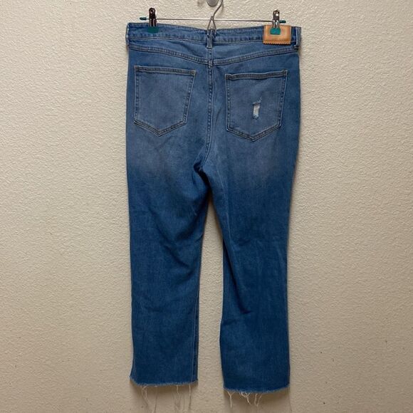 Avec Les Filles High Rise Crop Straight Jeans Size 29 - Picture 5 of 5